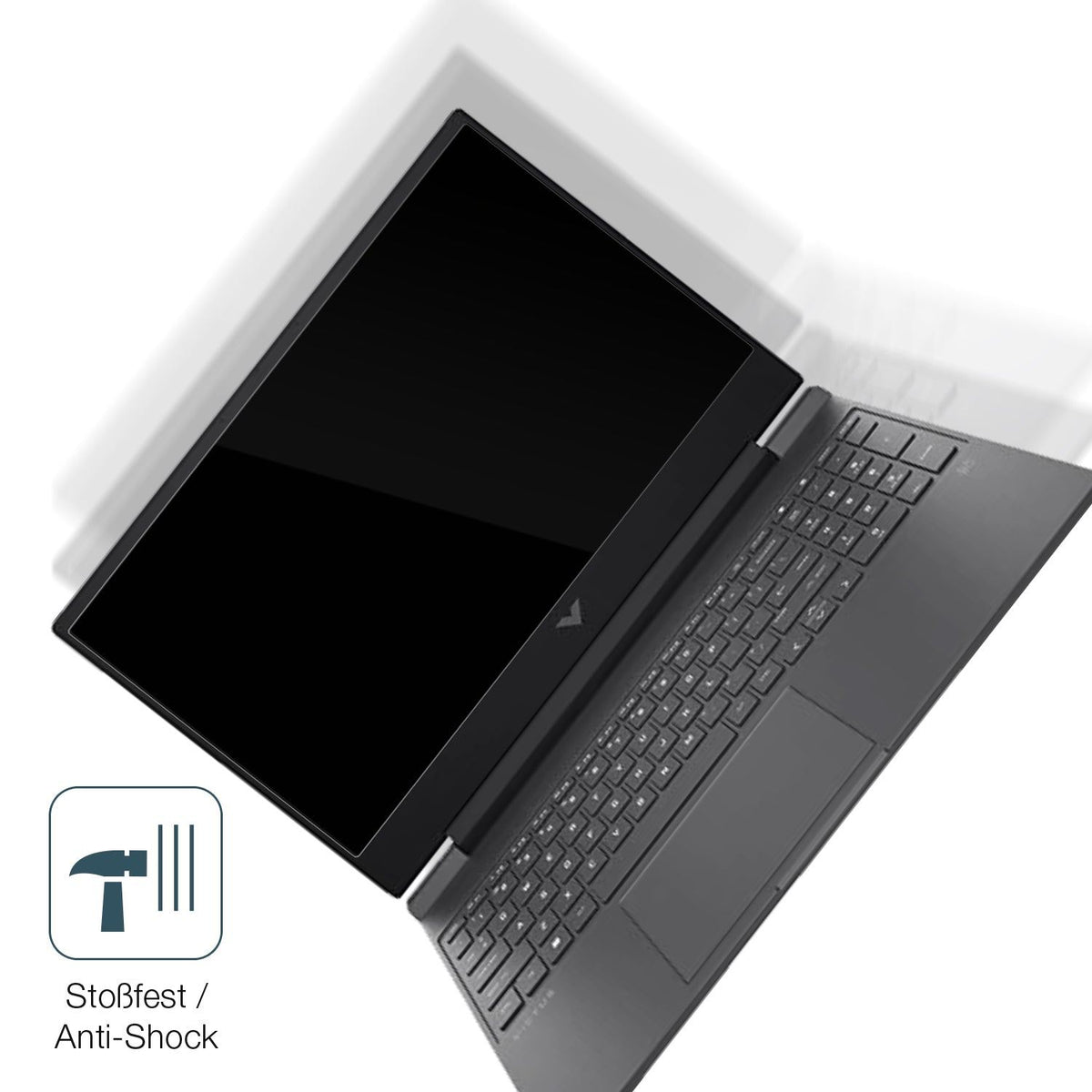 2x 9H Schutzfolie für HP Victus Gaming Laptop Panzerfolie