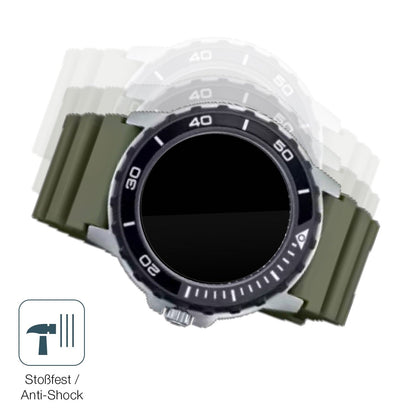 2x 9H Schutzfolie für Casio MTD-125D Panzerfolie