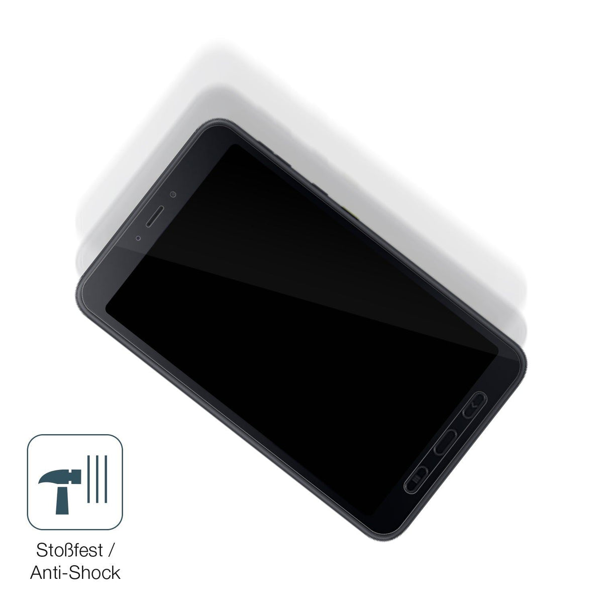 2x 9H Schutzfolie für Samsung Galaxy Tab Active5 Tactical Edition Panzerfolie