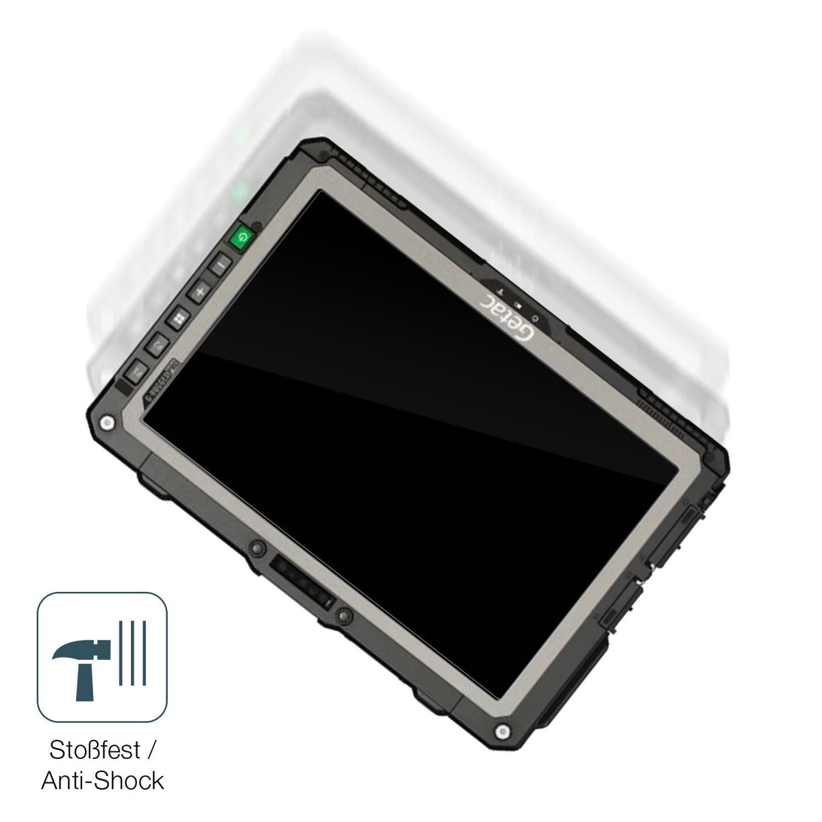 2x 9H Schutzfolie für Getac UX10 G3 Panzerfolie