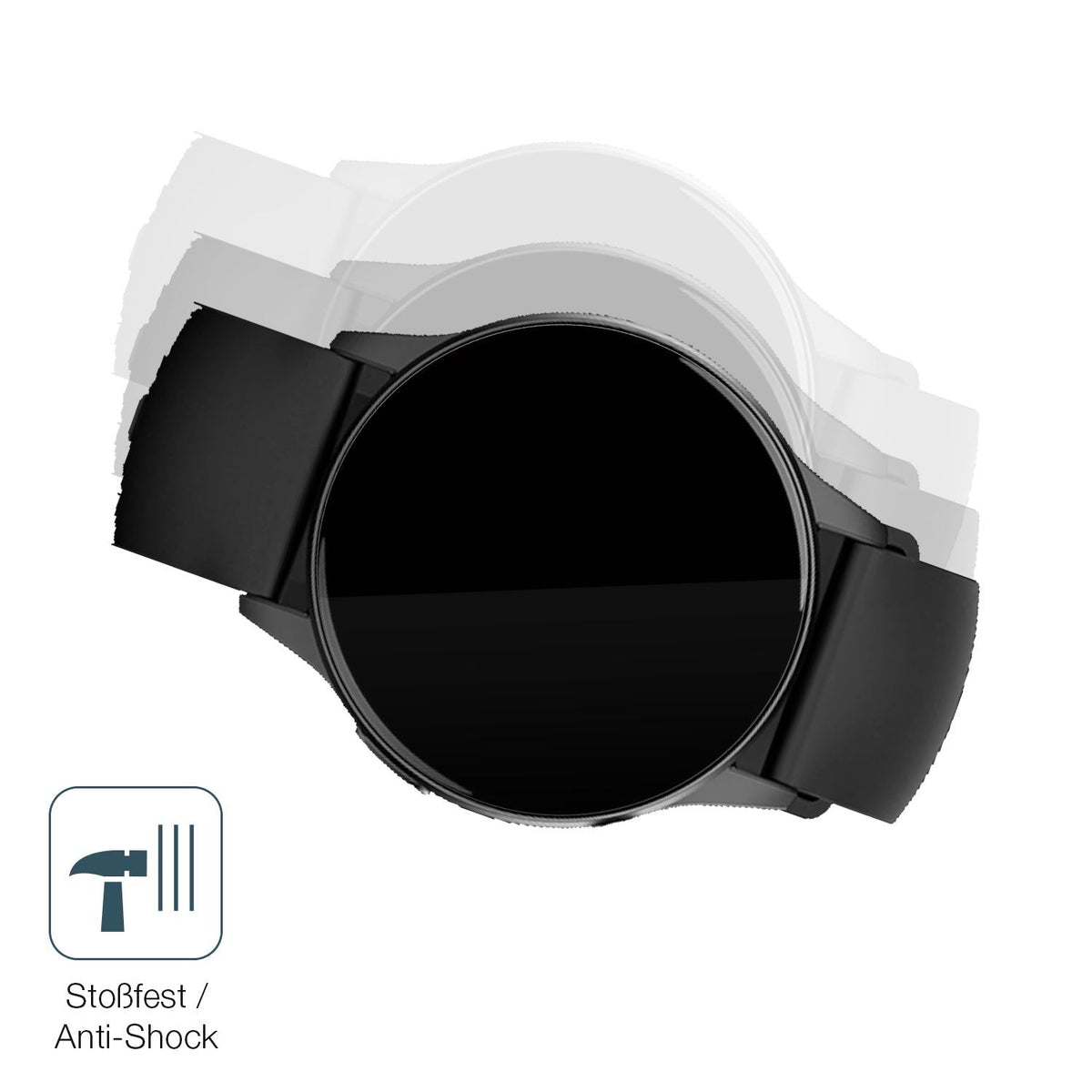 2x 9H Schutzfolie für 360Grad FITSmartWatch LIGHT 2 2025 Panzerfolie
