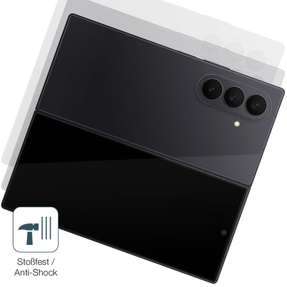 2x 9H Schutzfolie für Samsung Galaxy Z Fold7 Aussenseite Panzerfolie (1x Vorderseite + 1x Rückseite)