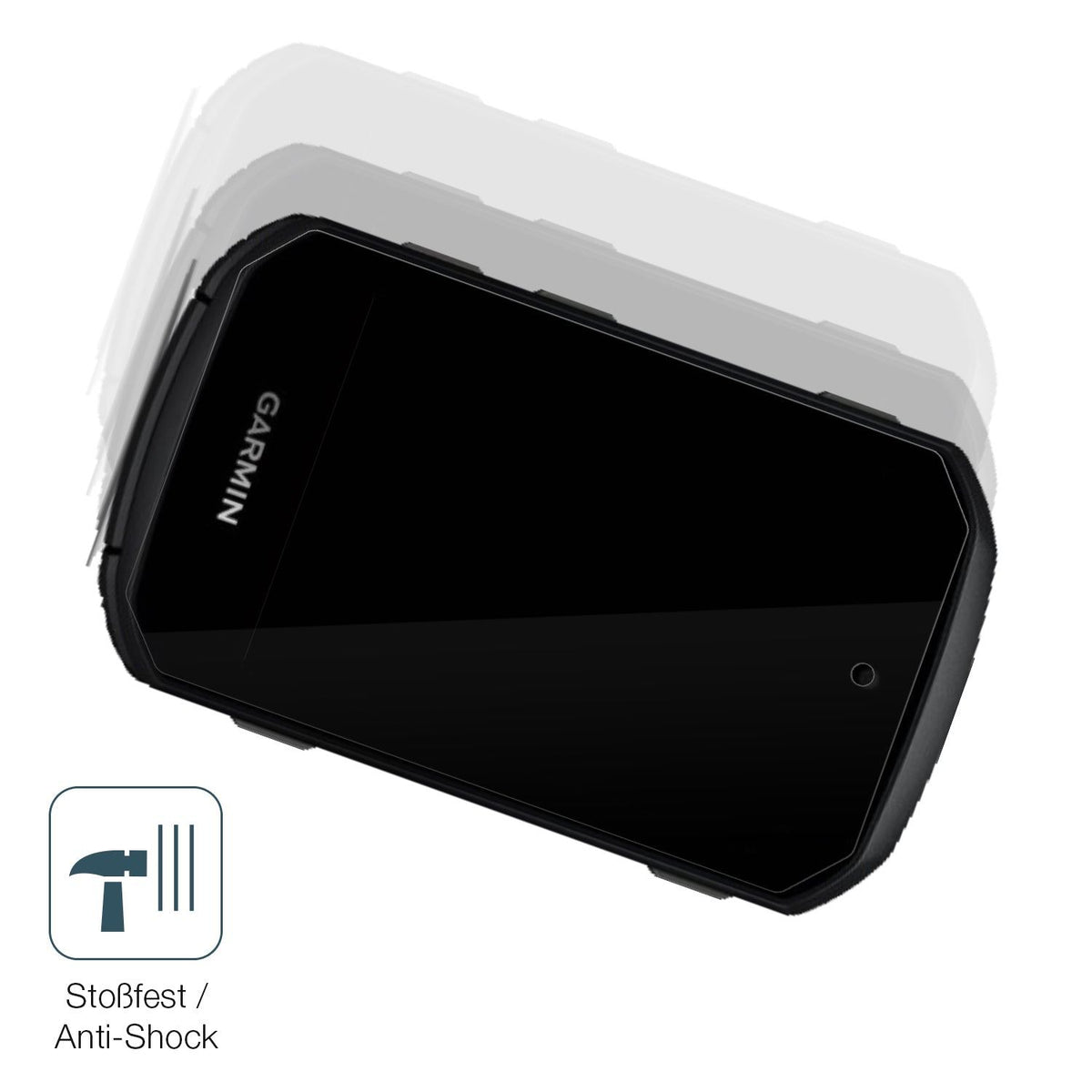 2x 9H Schutzfolie für Garmin Edge 550 Panzerfolie