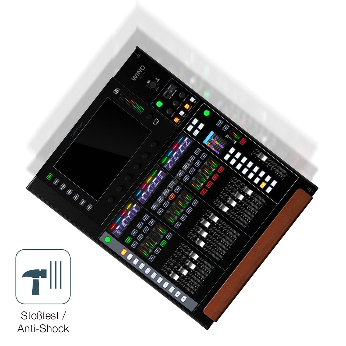 2x 9H Schutzfolie für Behringer Wing Compact Panzerfolie