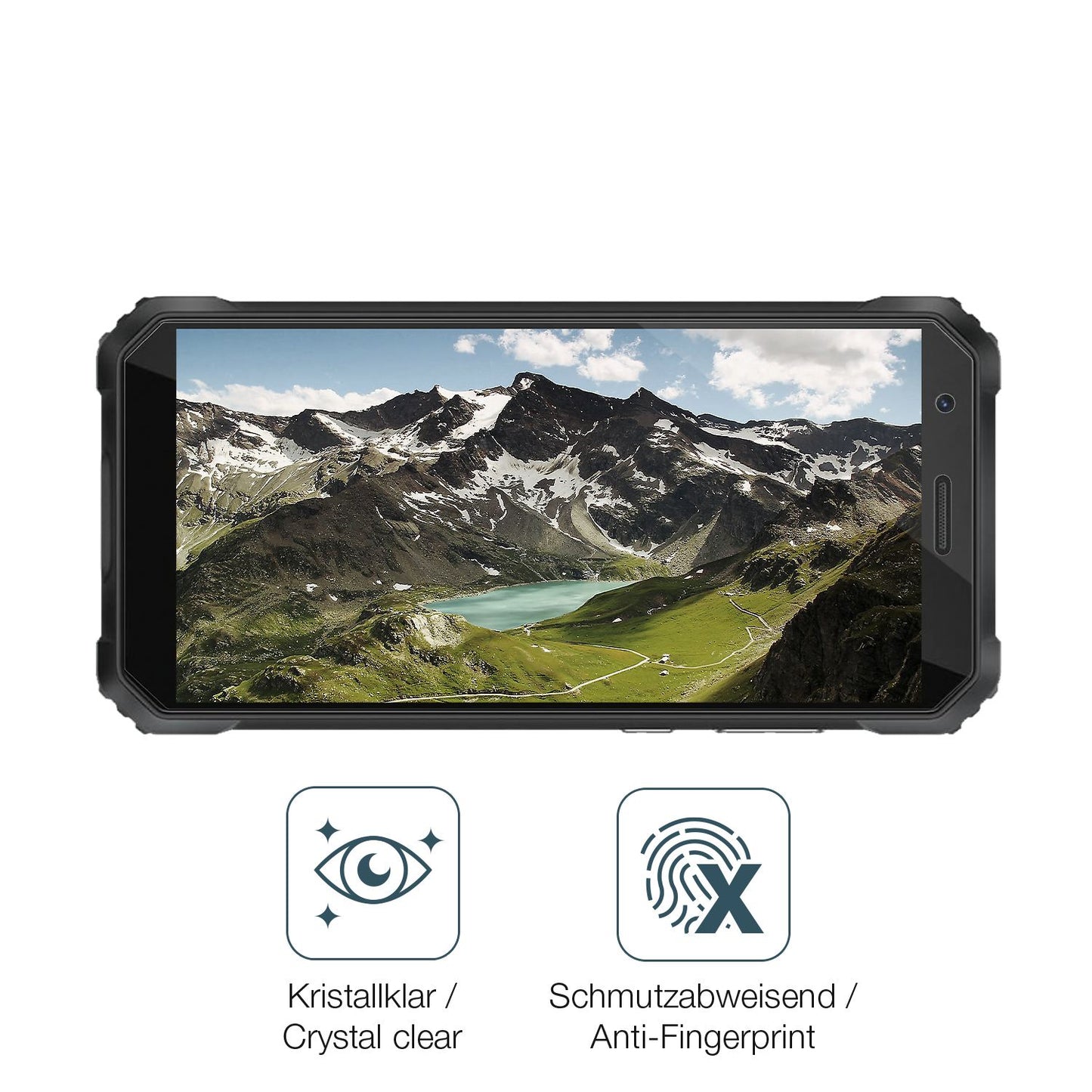 1x 9H Schutzfolie für Blackview S60 Pro Panzerfolie