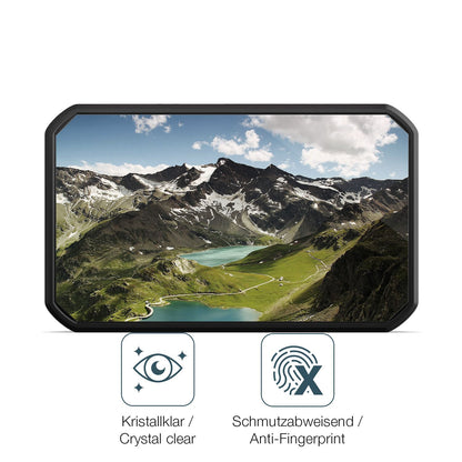 Schutz gegen Kratzer auf dem Garmin Camper 785 Glas durch Schlüssel oder Ähnliches