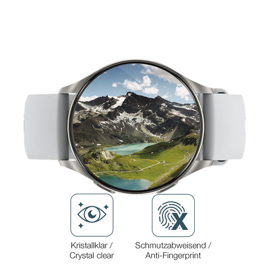 Flexible TPU-Folie passend zugeschnitten für Baolubao W60 Smartwatch, vollständige Abdeckung