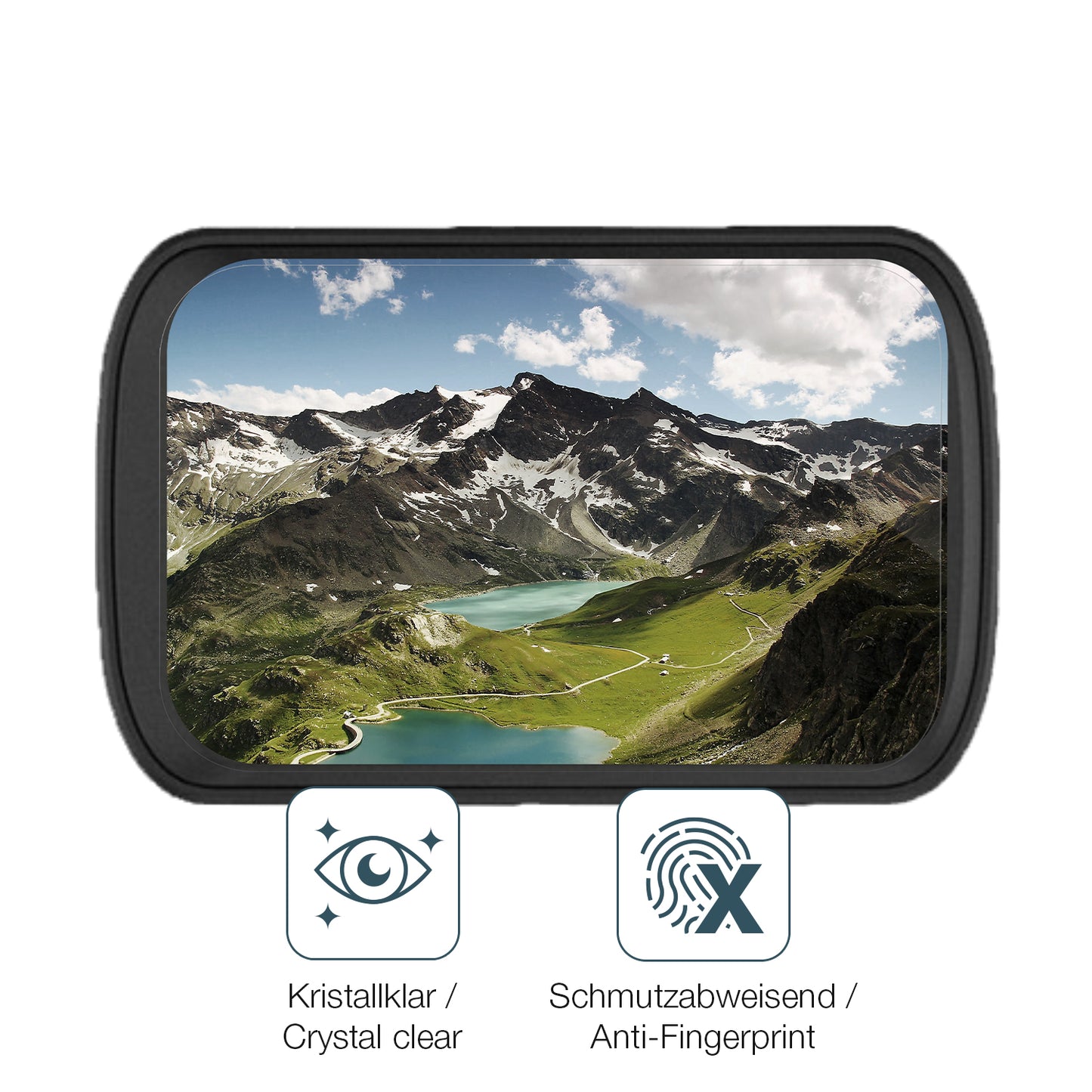 Flexible TPU-Folie passend zugeschnitten für Magene C206, vollständige Abdeckung