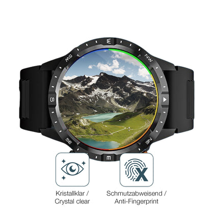 Schutz gegen Kratzer auf dem Banlvs Smartwatch 1.39 Zoll Glas durch Schlüssel oder Ähnliches