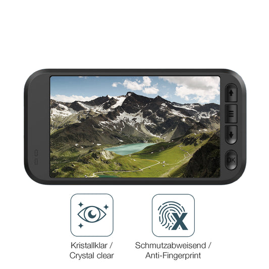Schutz gegen Kratzer auf dem Miofive S1 Dashcam Glas durch Schlüssel oder Ähnliches
