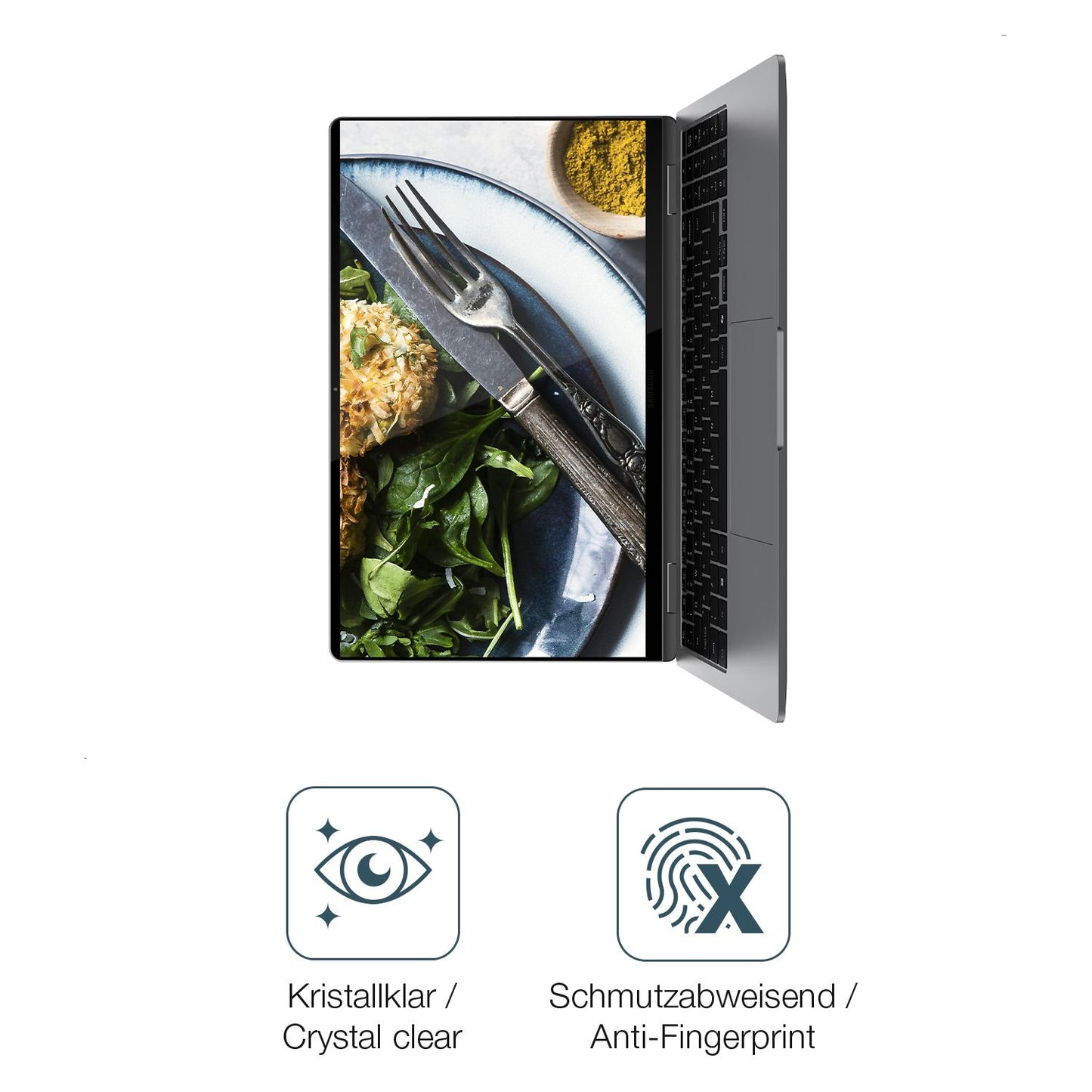 2x 9H Schutzfolie für Samsung Galaxy Book4 Edge 15.6 Zoll Panzerfolie
