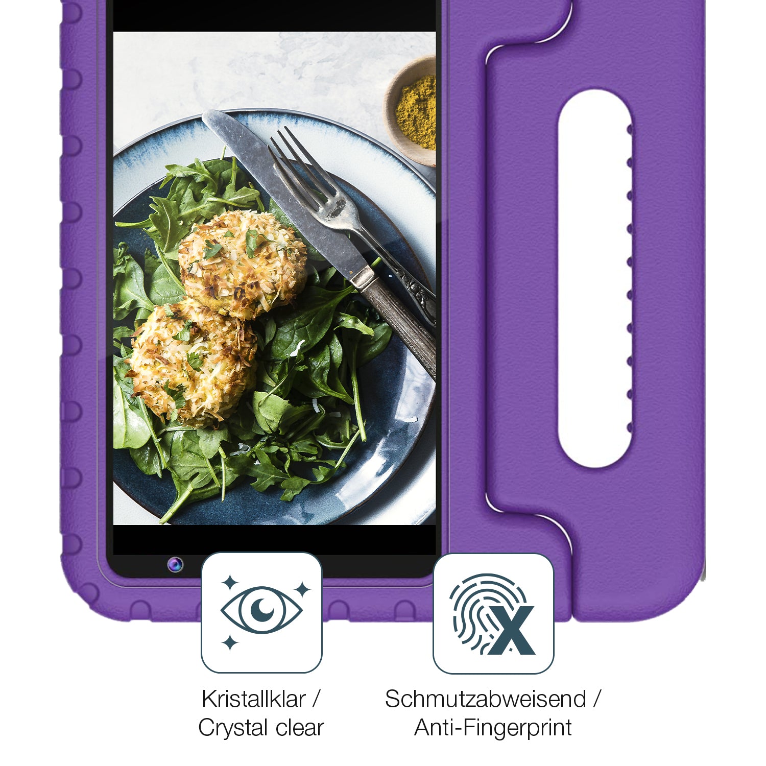 Flexible TPU-Folie passend zugeschnitten für Aocwei X300 Tablet 7 Zoll, vollständige Abdeckung