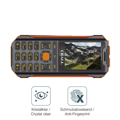 4x Schutzfolie klar für I Kall K99 Pro Rugged Display-Schutzfolie