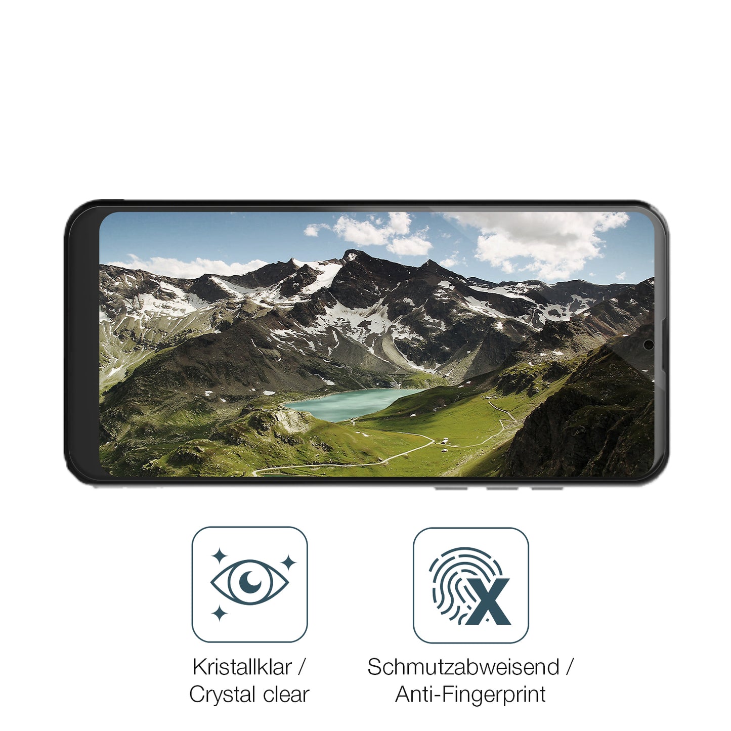 4x Schutzfolie klar für Unonu N63 Display-Schutzfolie