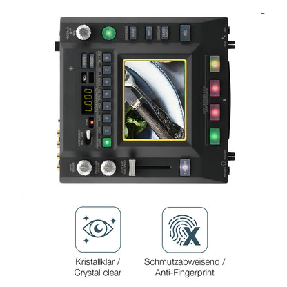 2x 9H Schutzfolie für Korg Kaossilator Pro Plus Panzerfolie