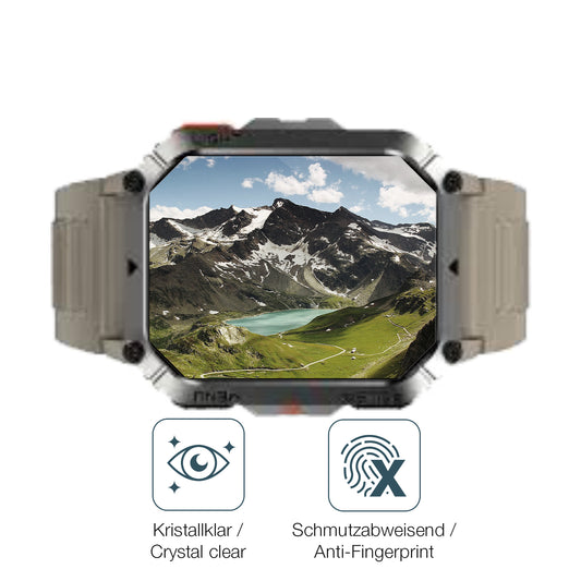 Schutz gegen Kratzer auf dem Blackview W70 Pro 1.45 Zoll Glas durch Schlüssel oder Ähnliches