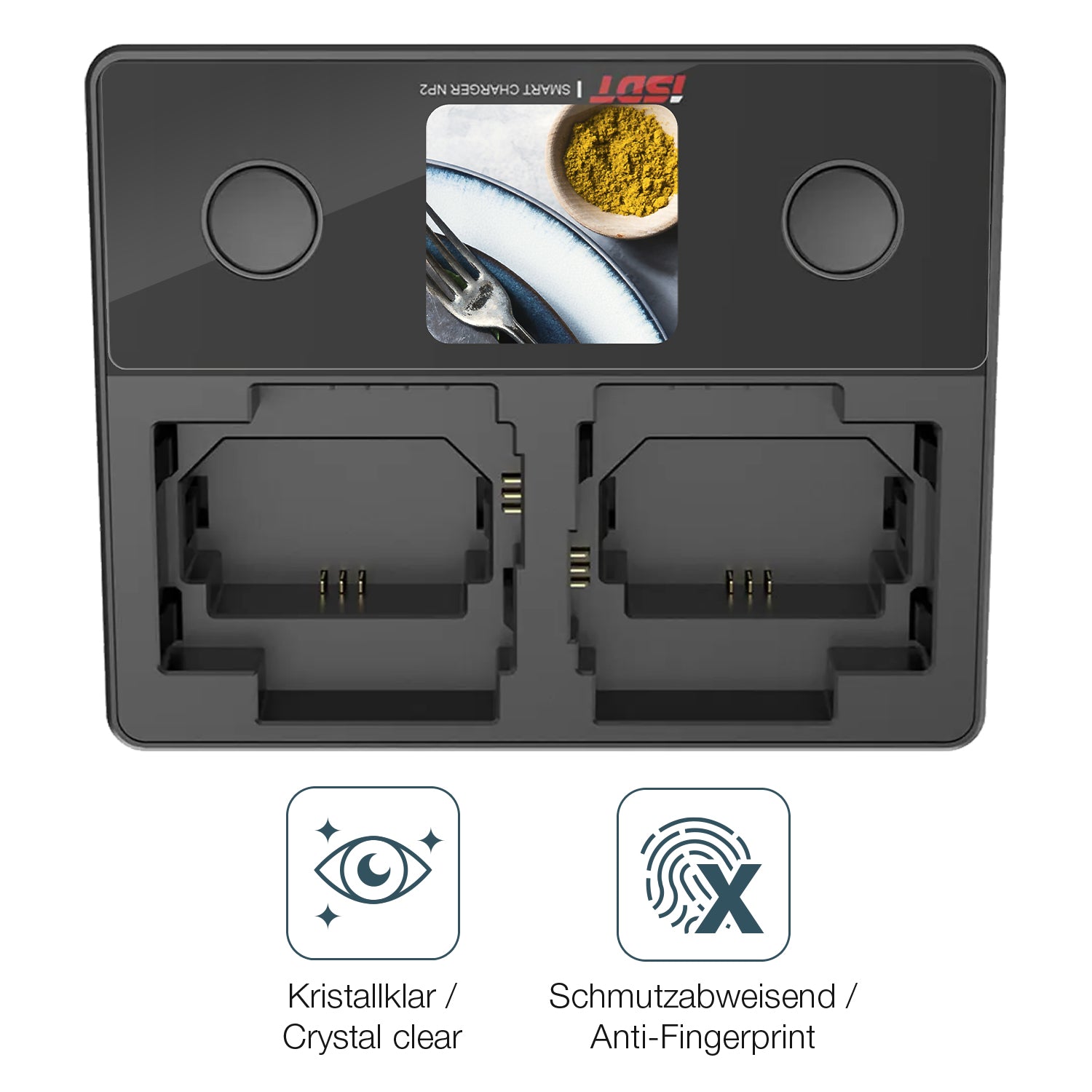 Schutz gegen Kratzer auf dem ISDT NP2 Glas durch Schlüssel oder Ähnliches