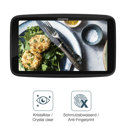 2x Schutzfolie klar für TomTom Go Superior 6 Zoll Display-Schutzfolie