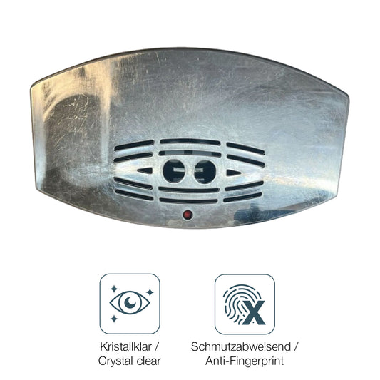 Schutz gegen Kratzer auf dem DeLonghi perfecta esam 5500 Glas durch Schlüssel oder Ähnliches