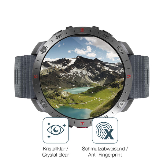 Flexible TPU-Folie passend zugeschnitten für Polar Grit X2, vollständige Abdeckung