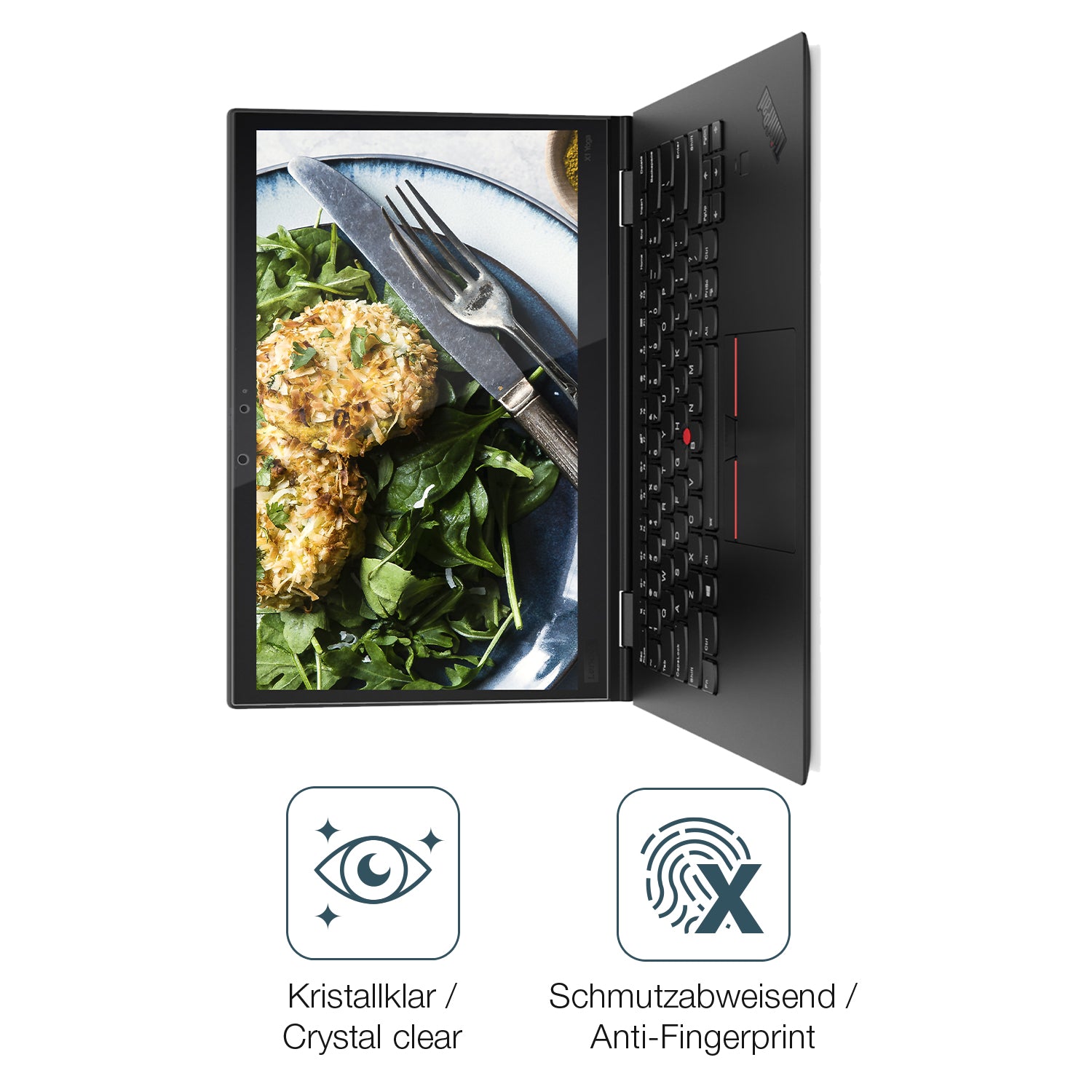 Flexible TPU-Folie passend zugeschnitten für Lenovo X1 Yoga Tablet Gen 3 20LES 14 Zoll, vollständige Abdeckung