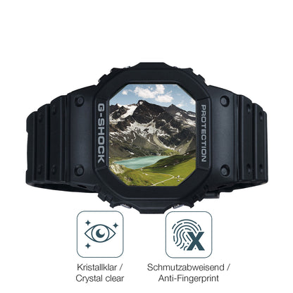 Schutz gegen Kratzer auf dem Casio G-Shock DW-5000U Glas durch Schlüssel oder Ähnliches