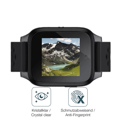 Flexible TPU-Folie passend zugeschnitten für Family Watch MT46, vollständige Abdeckung