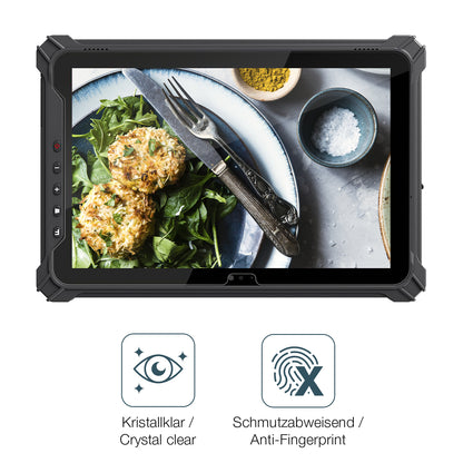 2x Schutzfolie klar für iEdge T10W 10.1 Zoll Display-Schutzfolie