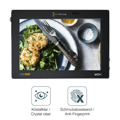 2x Schutzfolie klar für Blackmagic Video Assist 12G HDR Display-Schutzfolie
