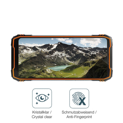 4x Schutzfolie klar für Blackview Oscal Tank 1 Display-Schutzfolie