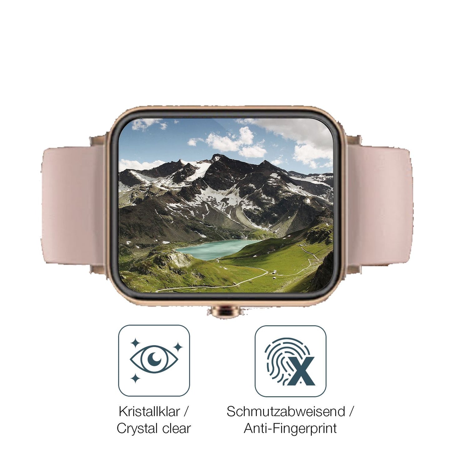 Flexible TPU-Folie passend zugeschnitten für Noise Colorfit Pro 3 Assist, vollständige Abdeckung