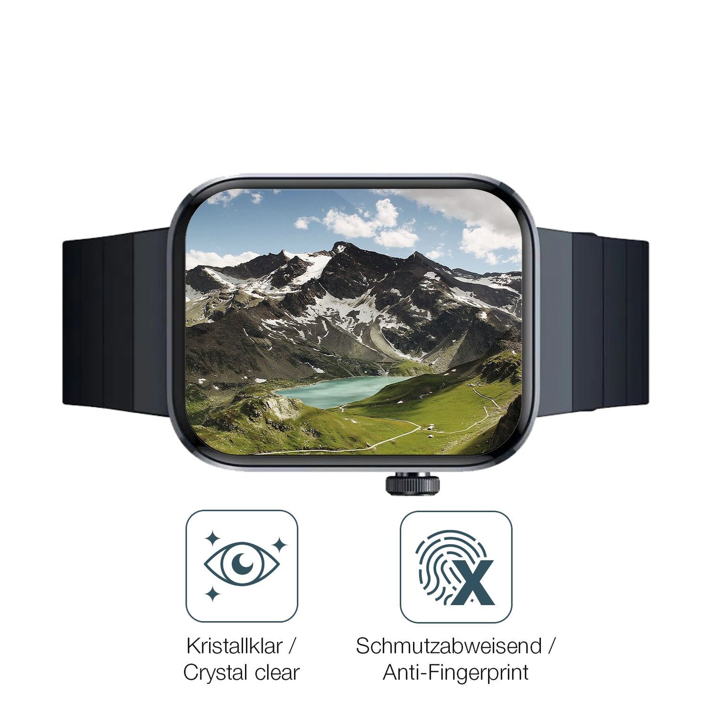Flexible TPU-Folie passend zugeschnitten für Mibro Watch T1, vollständige Abdeckung