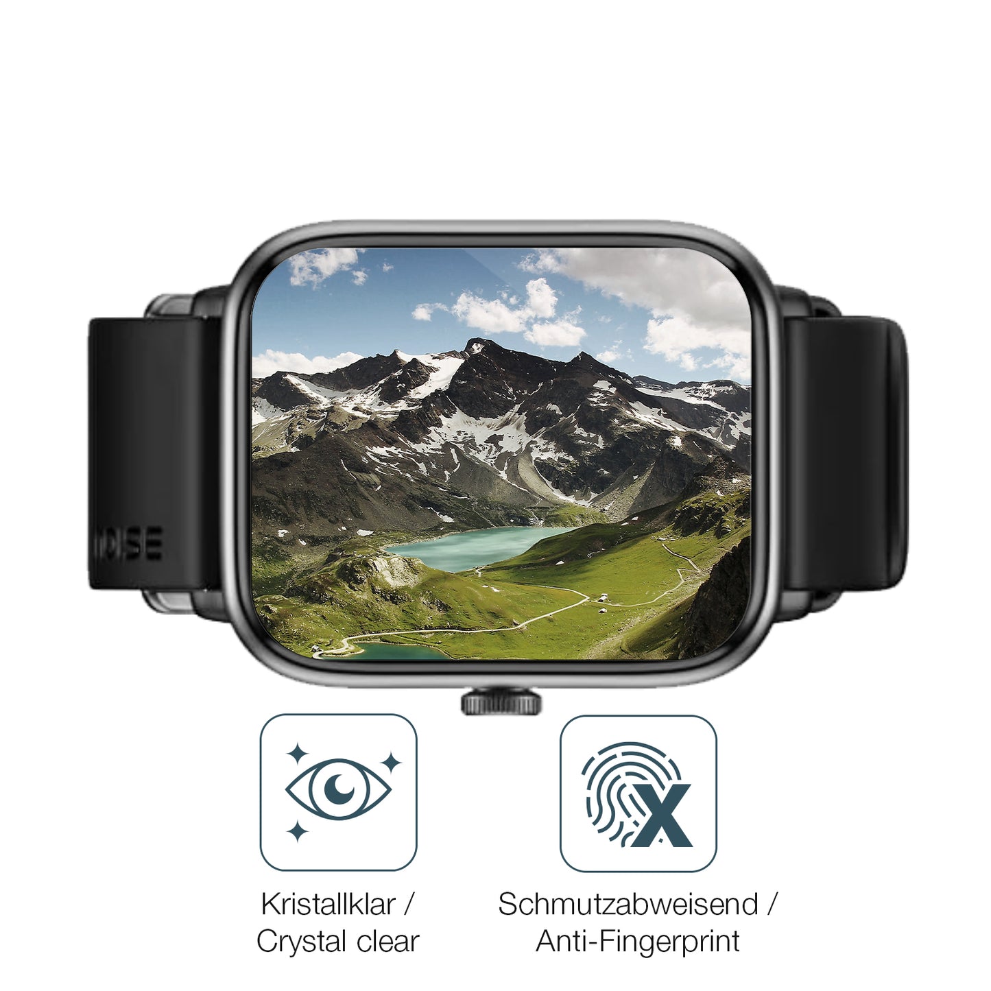 1x 9H Schutzfolie für Noise ColorFit Pro 4 Panzerfolie
