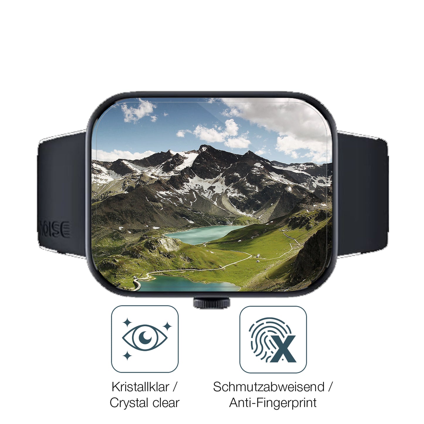 1x 9H Schutzfolie für Noise ColorFit Pulse Go Buzz Panzerfolie