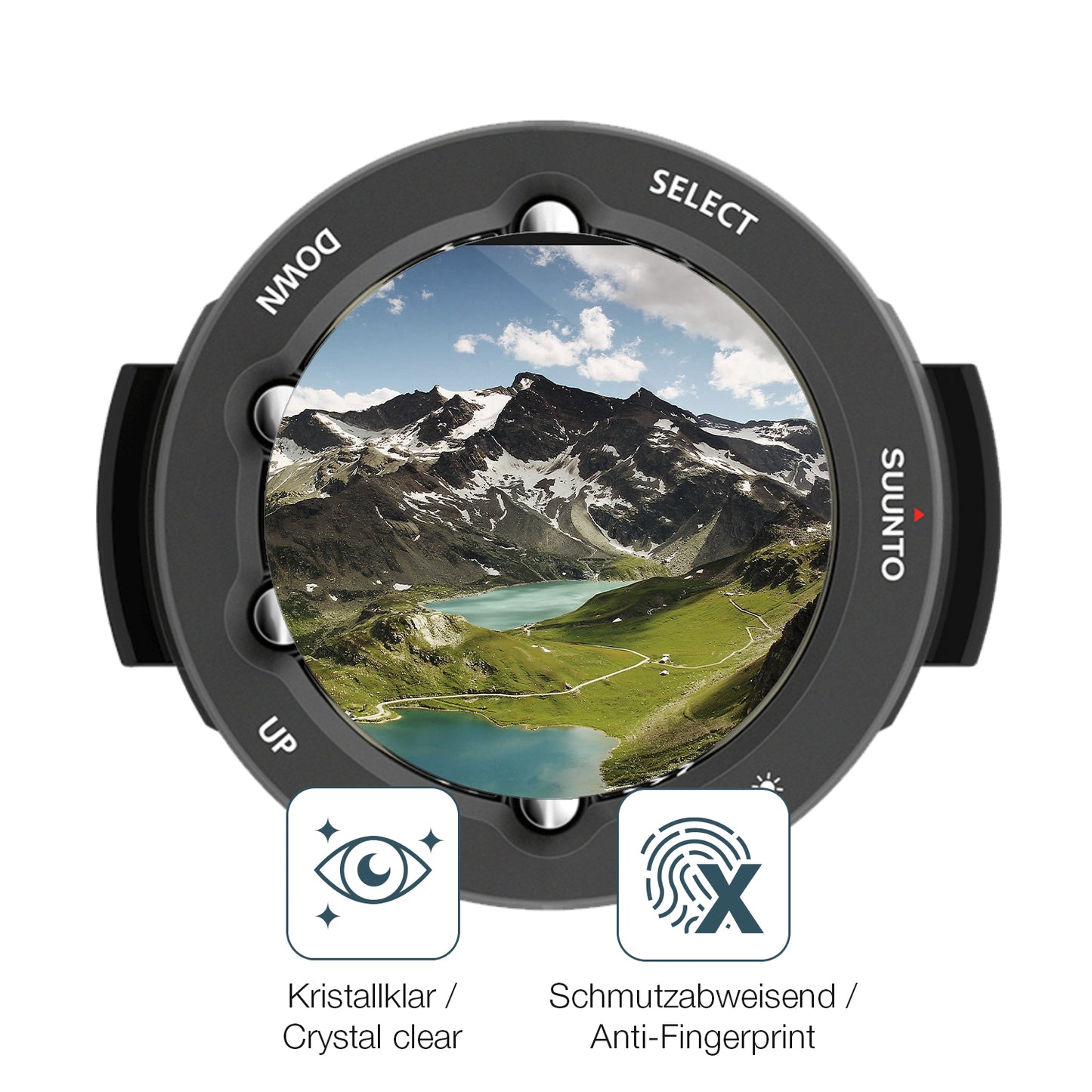 2x 9H Schutzfolie für Suunto Vyper Novo Panzerfolie