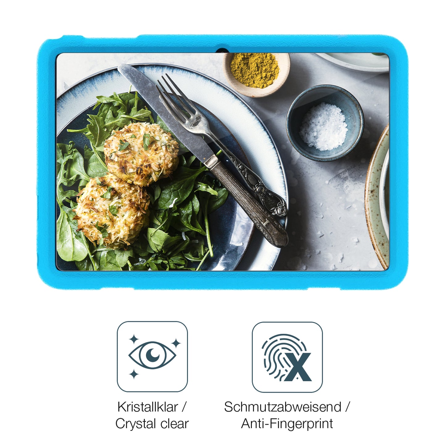 2x 9H Schutzfolie für Blackview Tab 8 Kids Panzerfolie