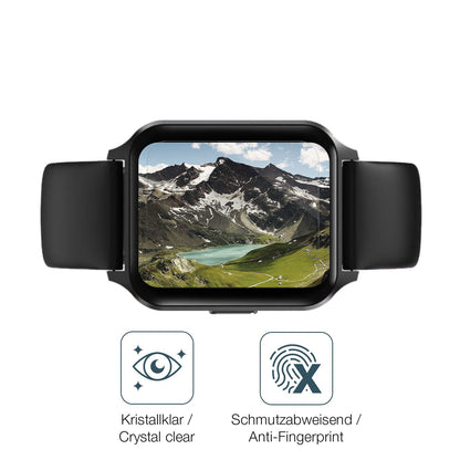 Flexible TPU-Folie passend zugeschnitten für Touchelex 1,52 Zoll Smartwatch, vollständige Abdeckung