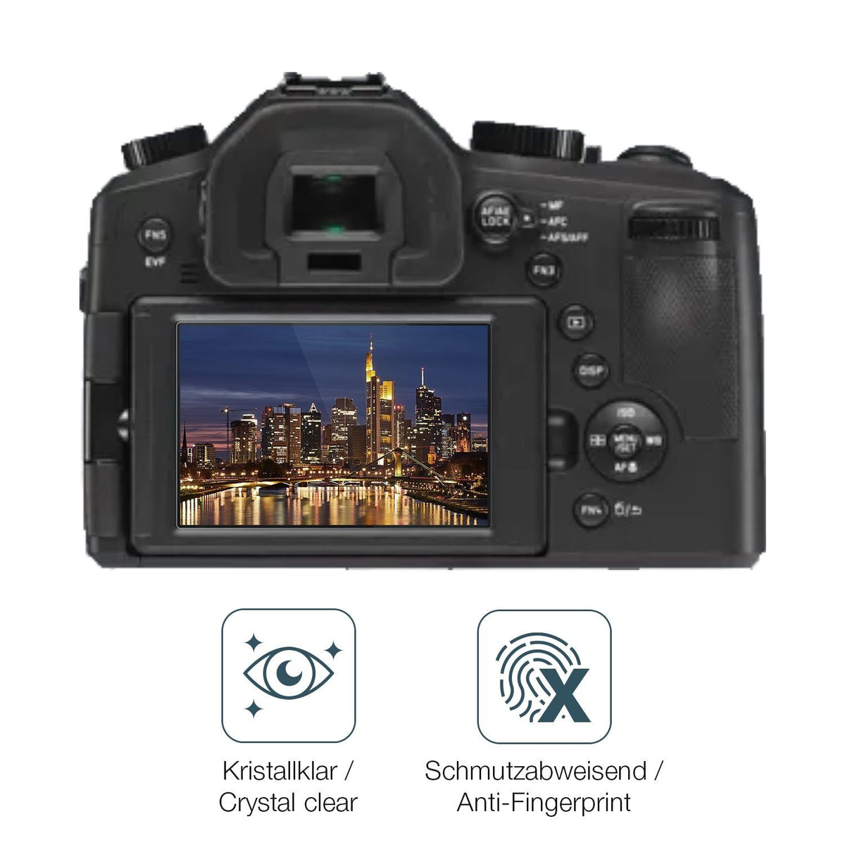 2x 9H Schutzfolie für Leica V-Lux Typ 114 Panzerfolie