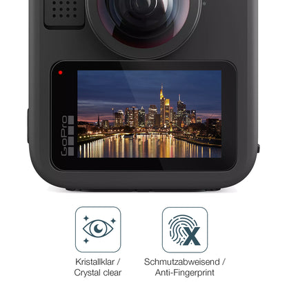 Schutz gegen Kratzer auf dem GoPro Max 2 Glas durch Schlüssel oder Ähnliches