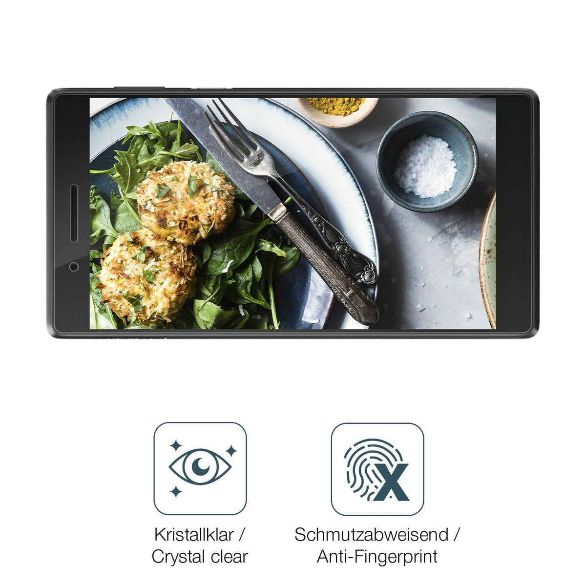 2x 9H Schutzfolie für Lenovo Tab 4 7 TB-7504X Panzerfolie