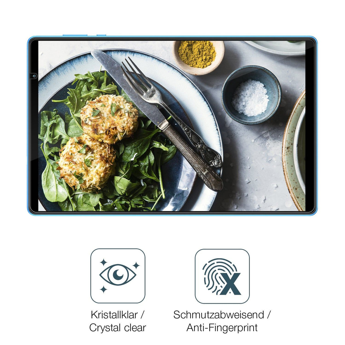 2x 9H Schutzfolie für Teclast P26T Panzerfolie