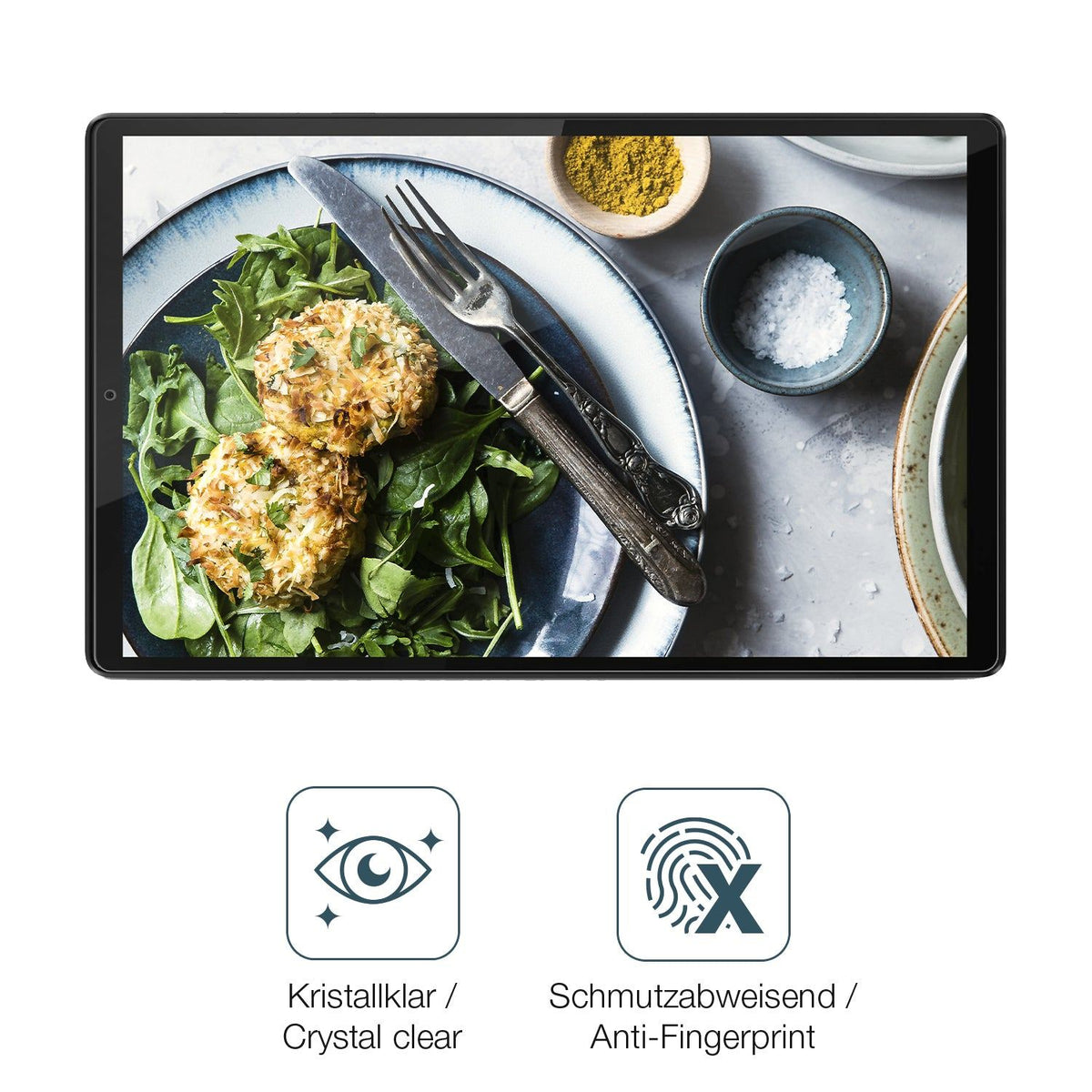 2x 9H Schutzfolie für Lenovo Tab M10 HD 2nd Gen Panzerfolie