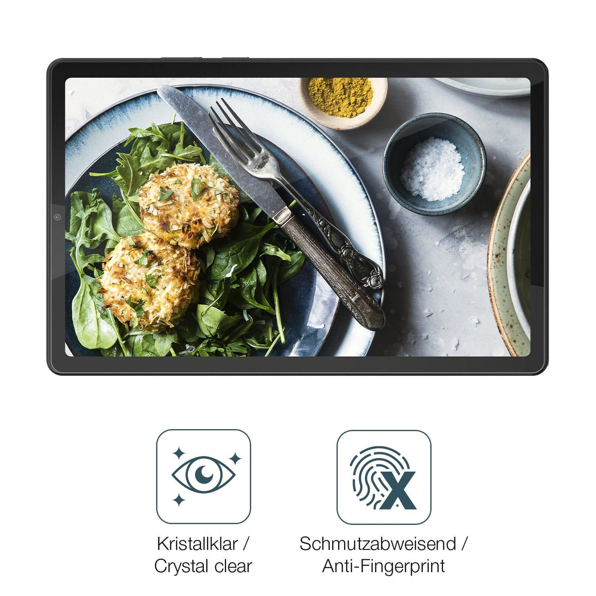 2x 9H Schutzfolie für Lenovo Tab M9 Panzerfolie