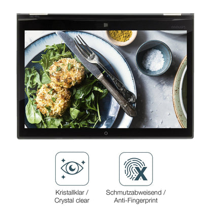 2x 9H Schutzfolie für Lenovo Thinkpad Yoga 260 Panzerfolie