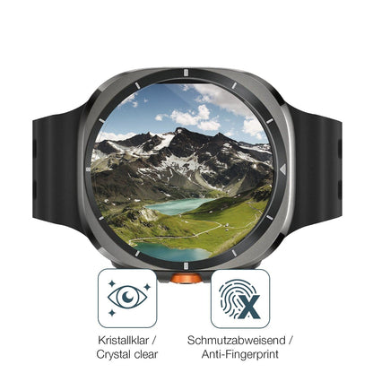 2x 9H Schutzfolie für Samsung Galaxy Watch Ultra Panzerfolie