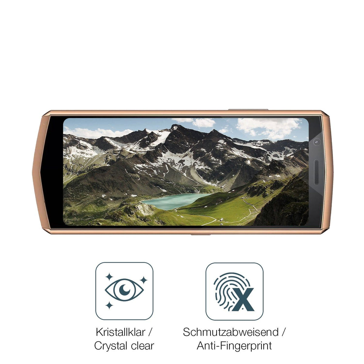 2x 9H Schutzfolie für Cubot Pocket 3 Panzerfolie