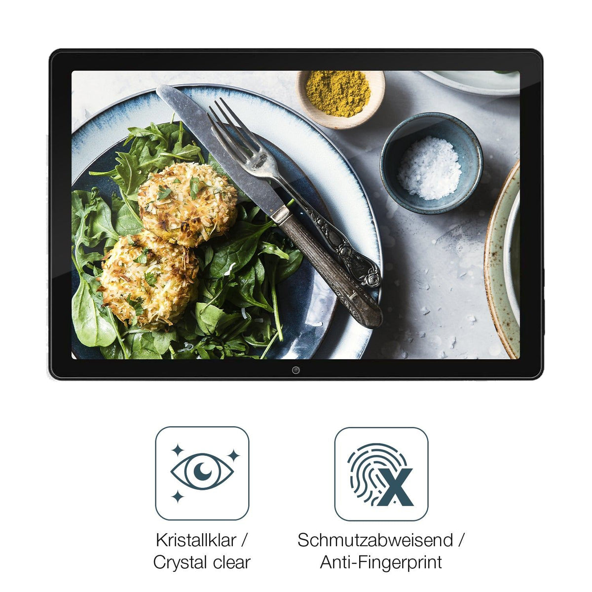 2x 9H Schutzfolie für Byxsb Tablet 10 Zoll Panzerfolie
