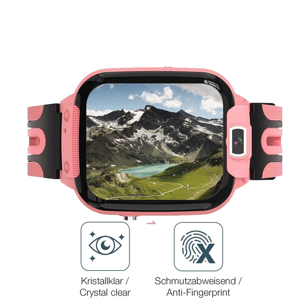 2x 9H Schutzfolie für Clleylise Kinder Smartwatch Panzerfolie