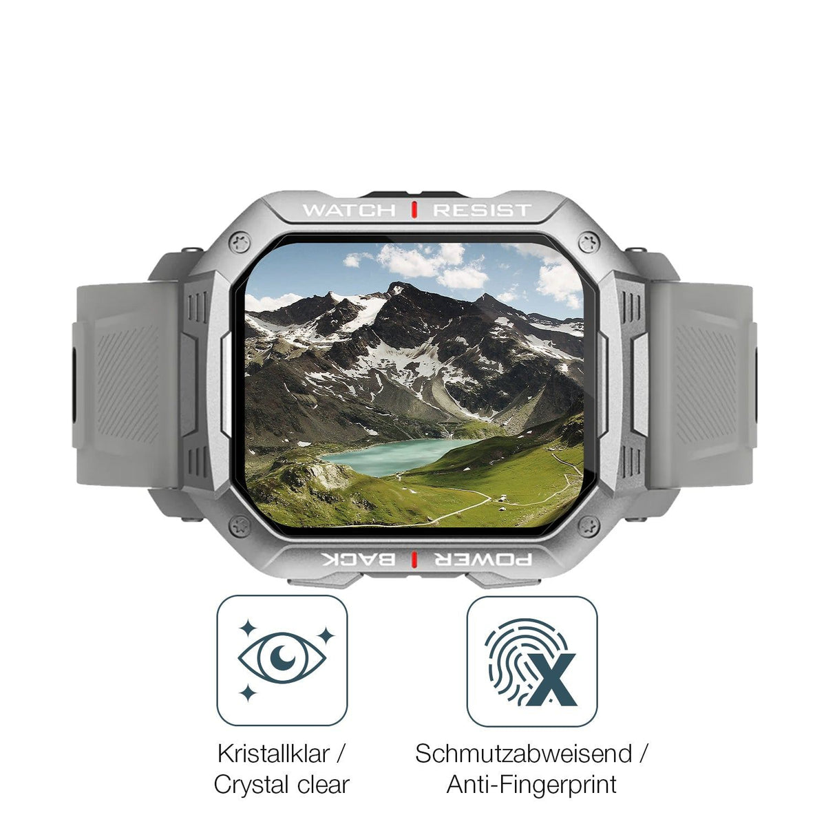 2x 9H Schutzfolie für Kumi U3 Pro Panzerfolie