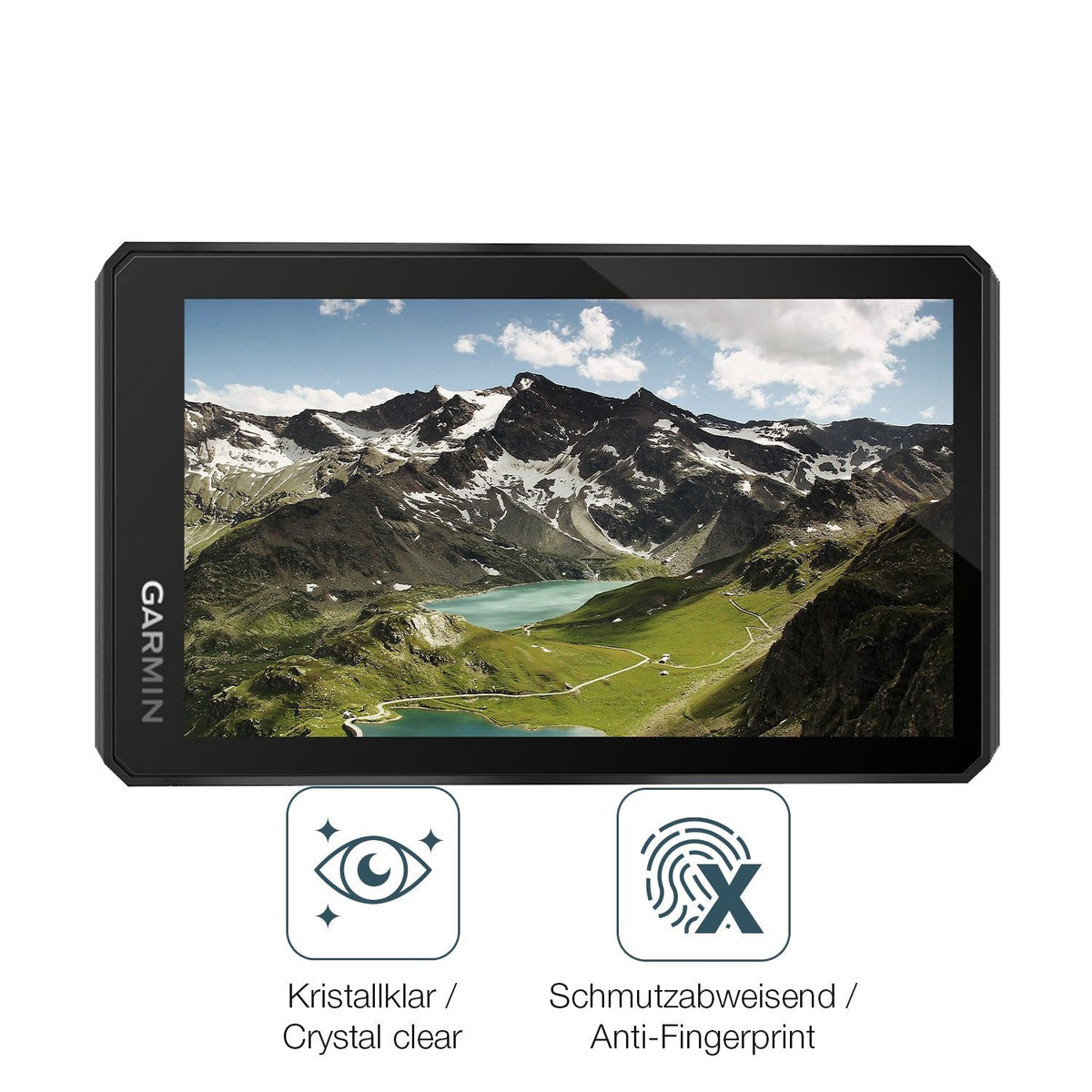 2x 9H Schutzfolie für Garmin zumo XT Panzerfolie